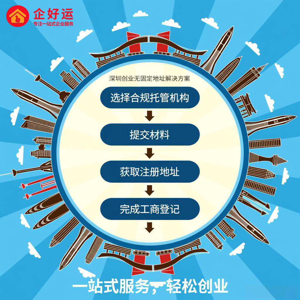深圳创业无固定地址解决方案：企好运如何通过地址挂靠服务助力客户创业(图2)