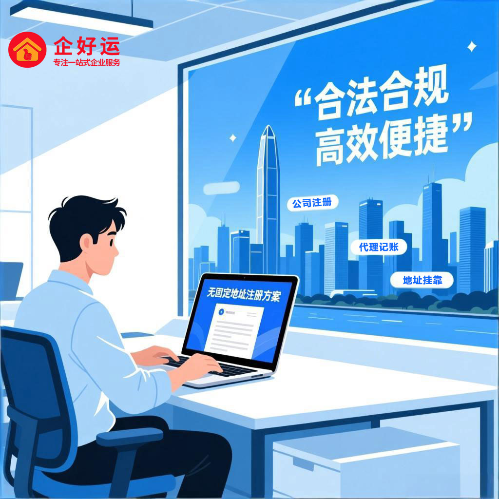 深圳创业无固定地址解决方案：企好运如何通过地址挂靠服务助力客户创业(图3)