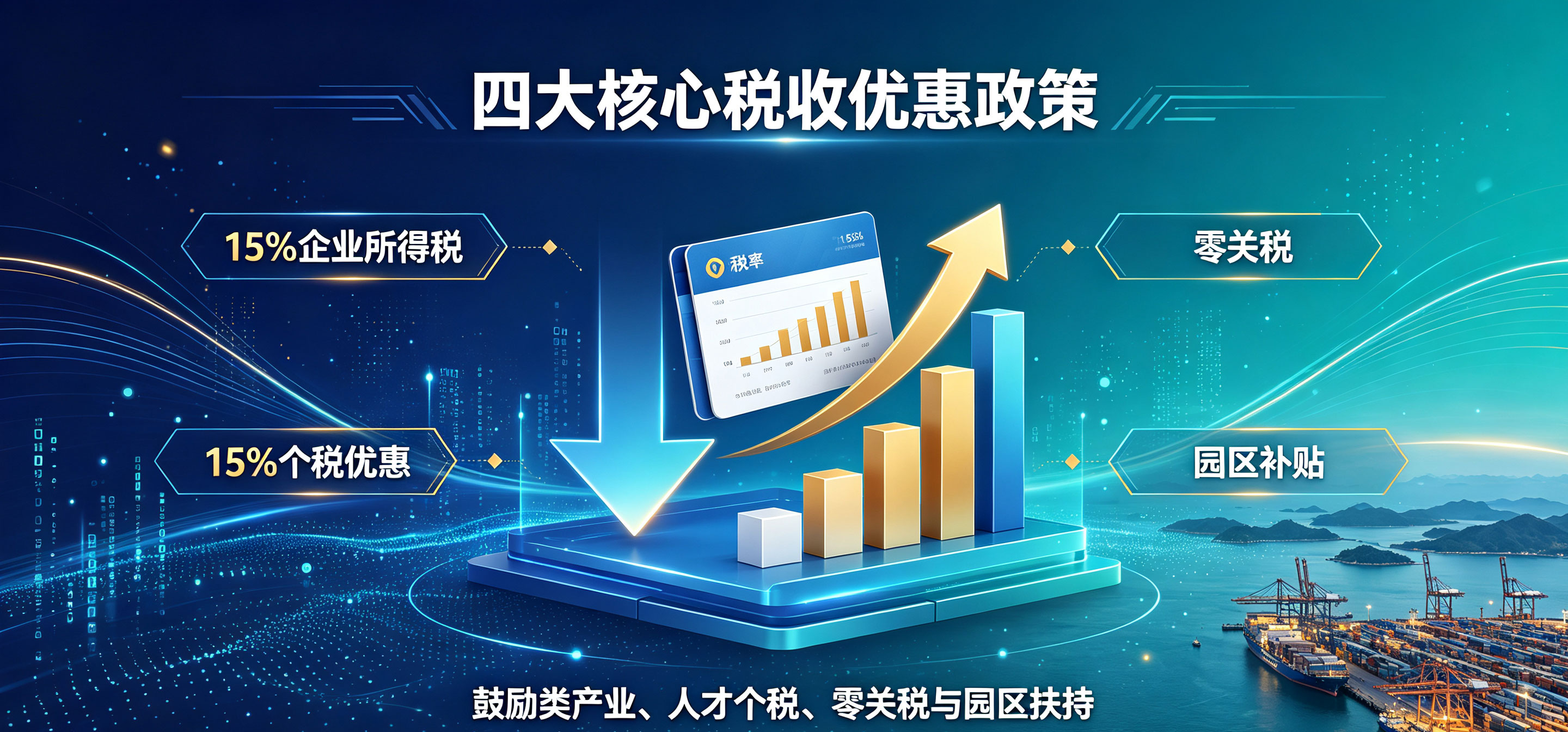 2026海南自贸港公司注册最新政策!税收优惠怎么申请?(图2) 2026海南自贸港公司注册最新政策!税收优惠怎么申请?(图2)