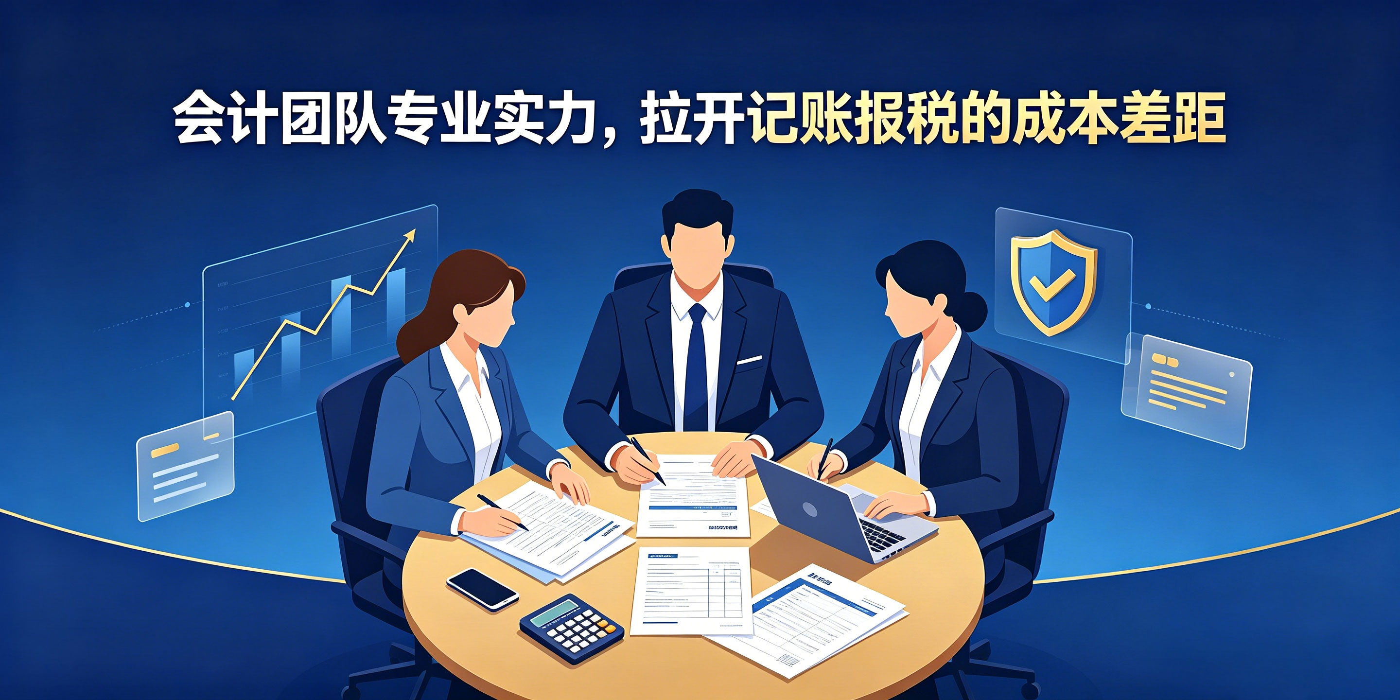 为什么同样记账报税，别家代理记账费用差距能相差一半？(图3)