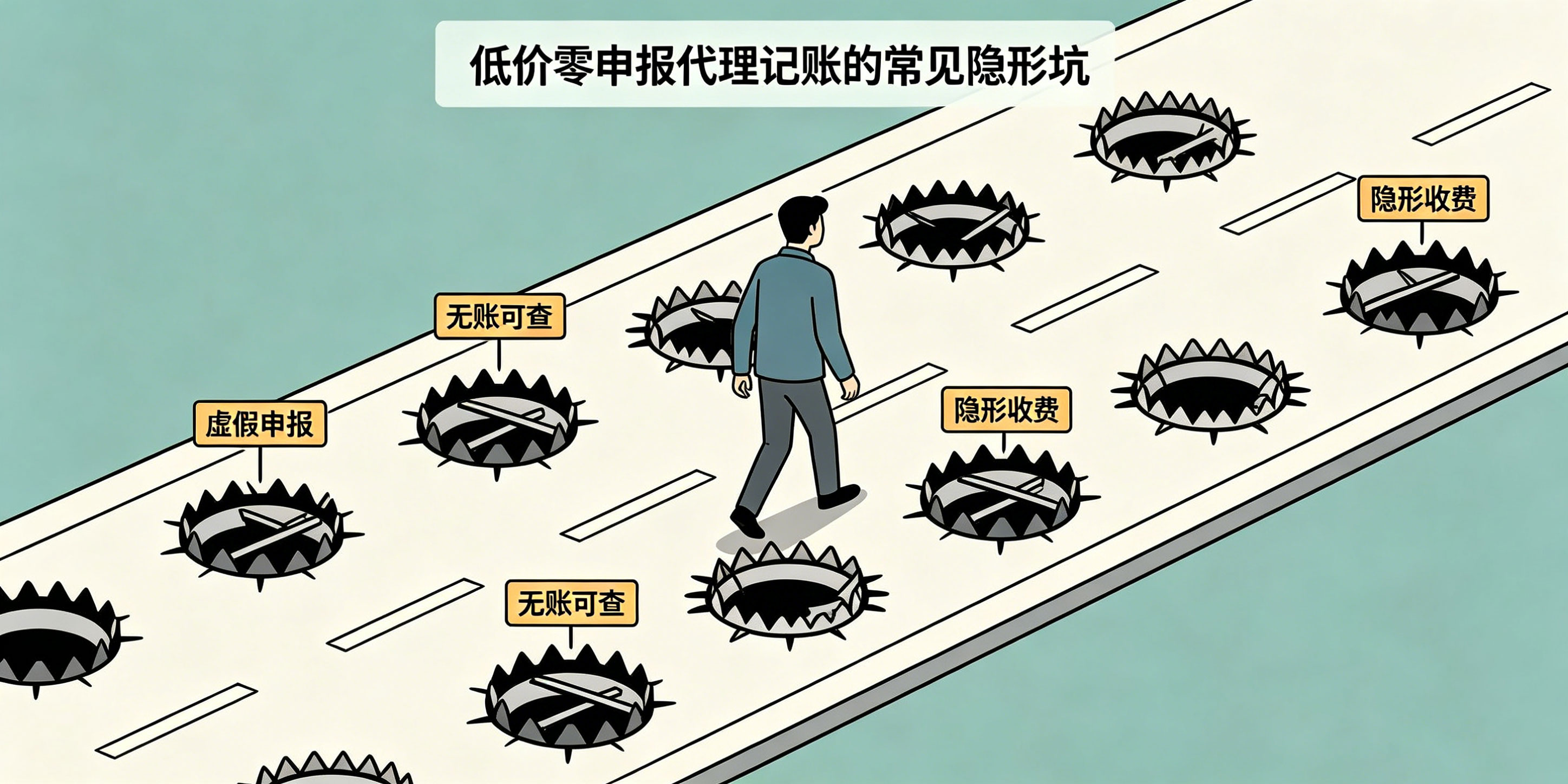 只做零申报找代理记账可行吗?收费太低后期会踩坑吗?(图4) 只做零申报找代理记账可行吗?收费太低后期会踩坑吗?(图4)