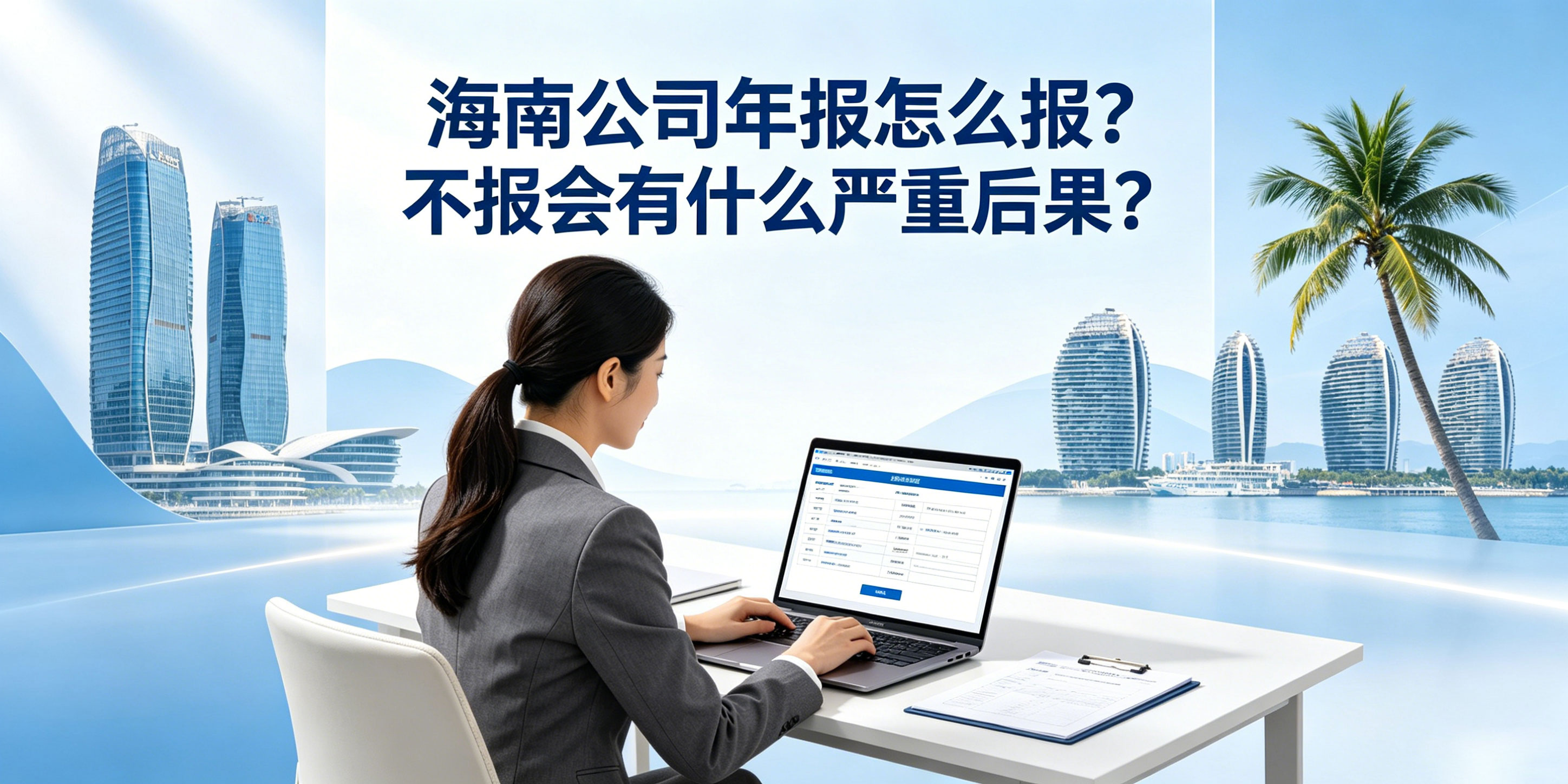 海南公司年报怎么报?不报会有什么严重后果?(图1) 海南公司年报怎么报?不报会有什么严重后果?(图1)