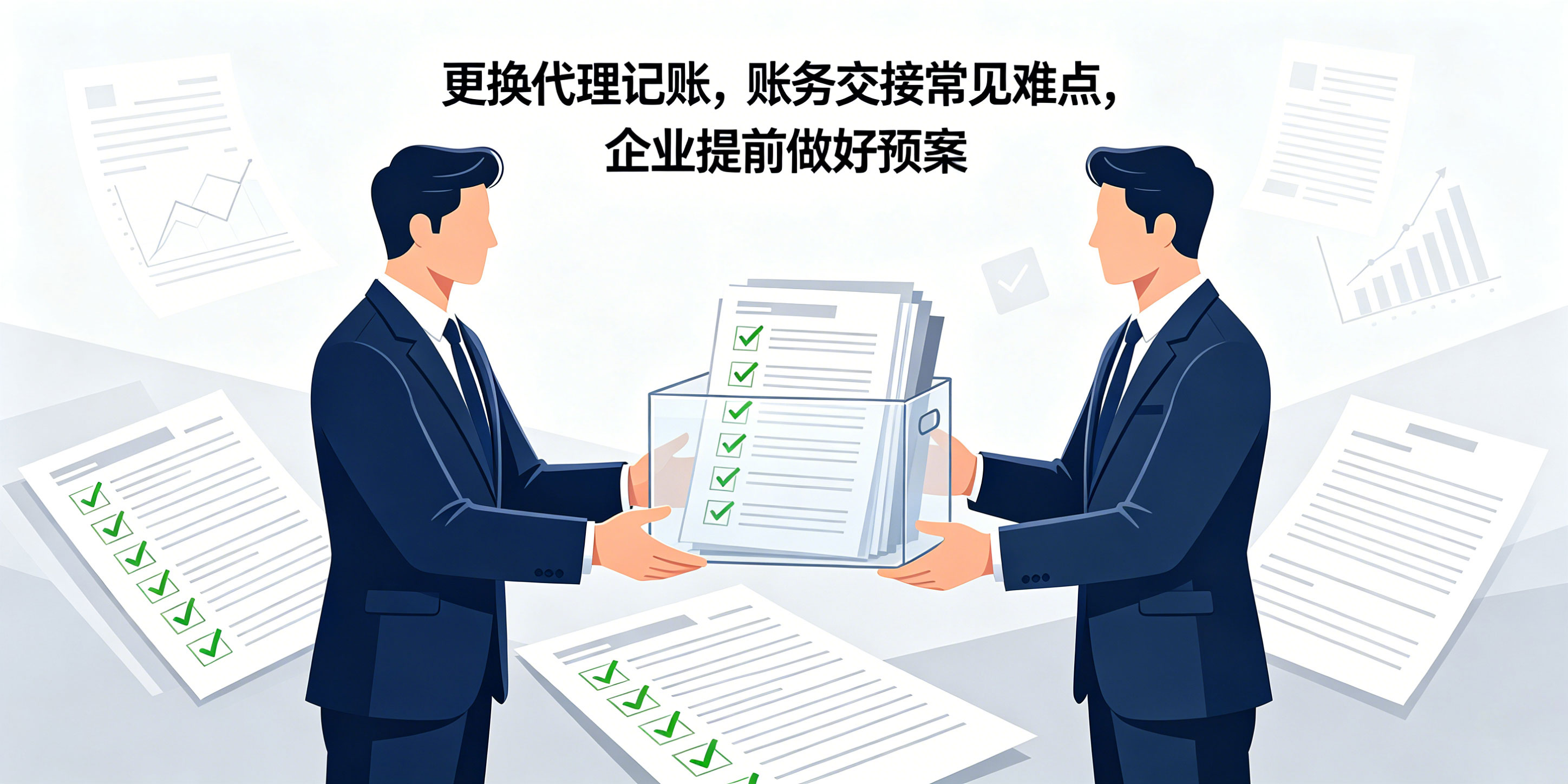【企好运】更换代理记账公司账务交接难?遗留烂账问题该如何处理?(图2) 【企好运】更换代理记账公司账务交接难?遗留烂账问题该如何处理?(图2)
