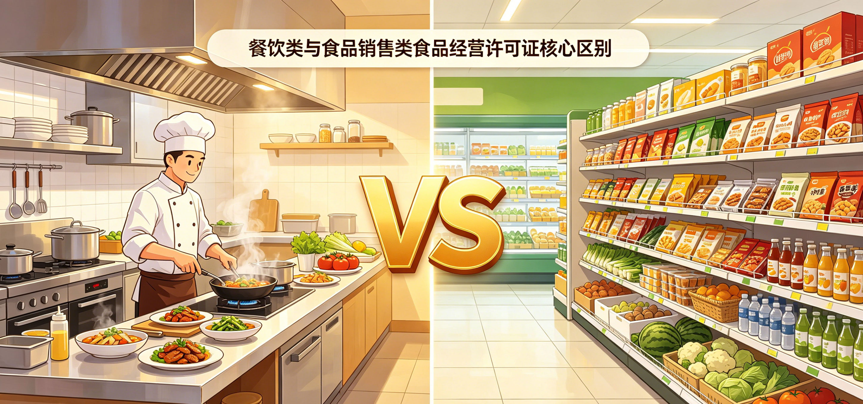 【企好运】深圳食品经营许可证分几种类型?餐饮和销售证区别是什么?(图3) 【企好运】深圳食品经营许可证分几种类型?餐饮和销售证区别是什么?(图3)