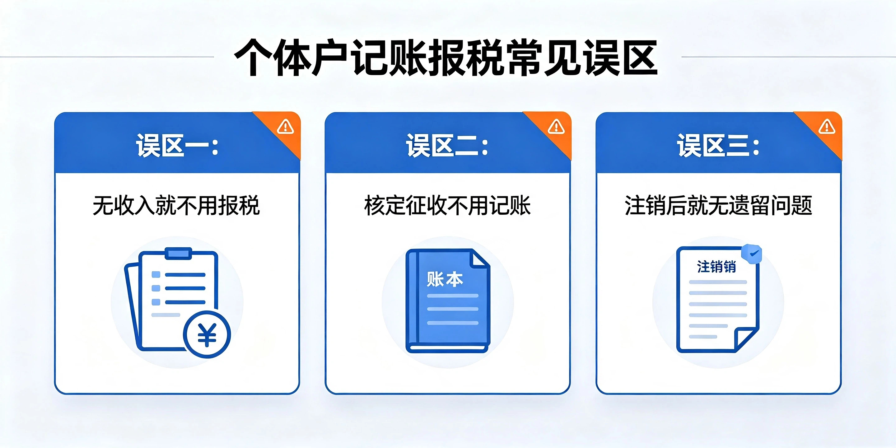 【企好运】个体户也要记账报税吗?很多创业者对此知识点理解有误(图3) 【企好运】个体户也要记账报税吗?很多创业者对此知识点理解有误(图3)