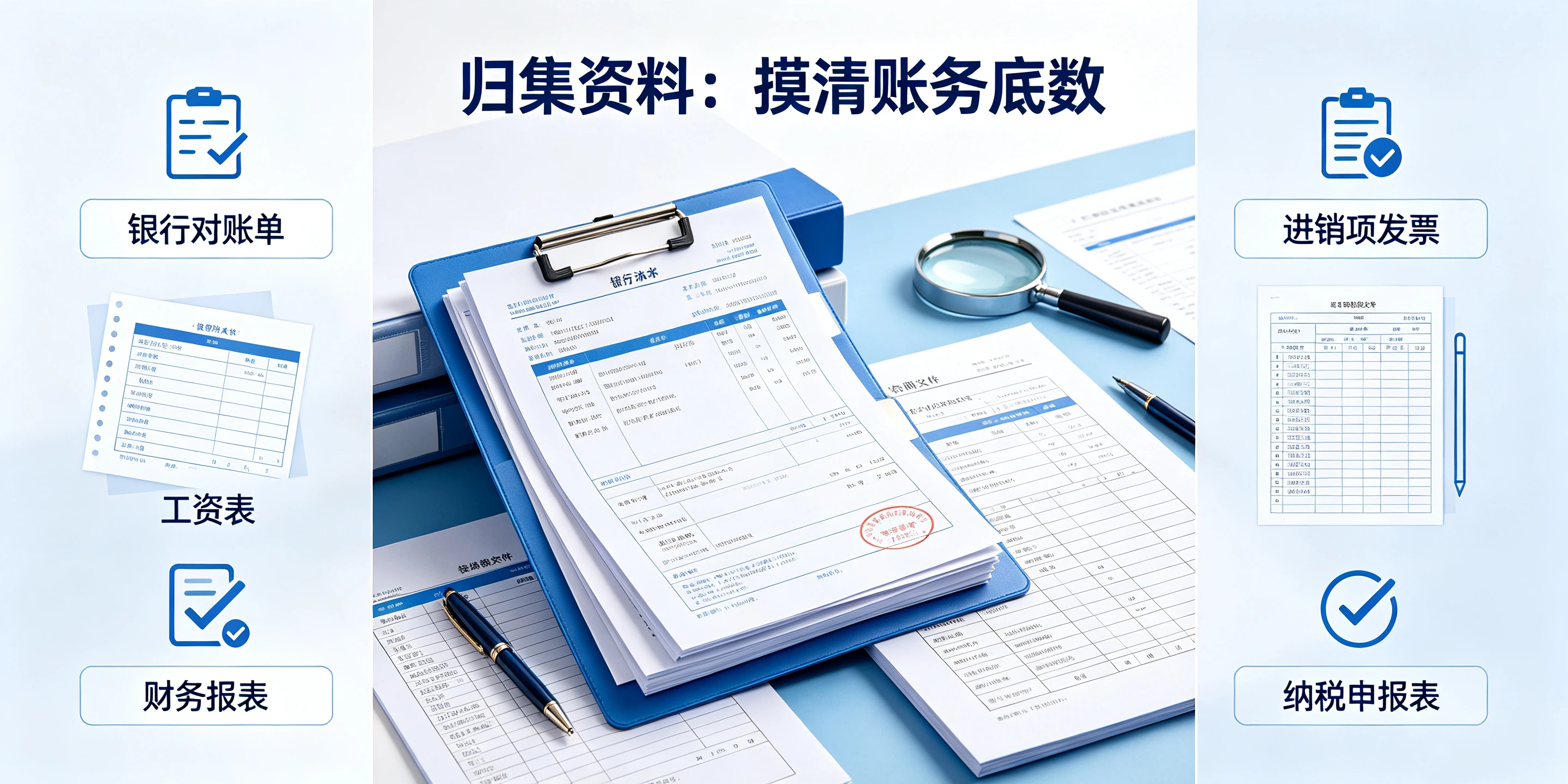 【企好运】账务混乱如何整理?科普老旧账目重新记账报税的方法(图3) 【企好运】账务混乱如何整理?科普老旧账目重新记账报税的方法(图3)